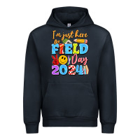 Navy im just here for field day 2024 Urban Hoodie - Artiststas