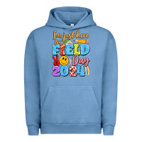 Pigment Pebble Blue im just here for field day 2024 Urban Hoodie - Artiststas