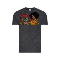 Vintage Black i am black history Vintage Tee - Zillion Design Studio