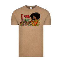 Vintage Coffee i am black history Vintage Tee - Zillion Design Studio