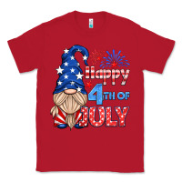 Red happy 4th of july gnome Classic Tee - HRA Design Shop
