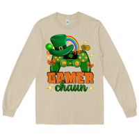 Mushroom Gamer chaun st.patricks day Long Sleeve Tee - Neo Western