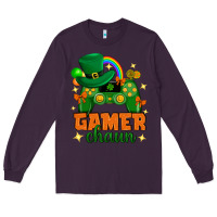 Plum Gamer chaun st.patricks day Long Sleeve Tee - Neo Western