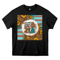 Black western fall mama Heavy Core Tee - LillyAllenDesigns