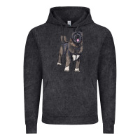 Vintage Black American akita Vintage Hoodie - RanaPortraitStore