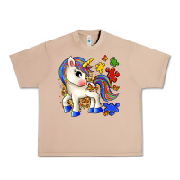 Burro autism unicorn Urban Heavy Tee - Zillion Design Studio
