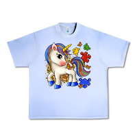 Grape Ice autism unicorn Urban Heavy Tee - Zillion Design Studio