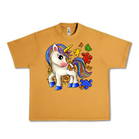Peanut Butter autism unicorn Urban Heavy Tee - Zillion Design Studio