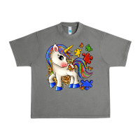 Tornado autism unicorn Urban Heavy Tee - Zillion Design Studio