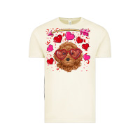 Vintage Arctic valentine's day toy poodle Vintage Tee - RanaPortraitStore