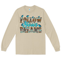 Mushroom follow your dreams Long Sleeve Tee - HRA Design Shop