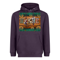 Plum western nurse glitter leopard sunflowers Heavyweight Hoodie - BarkalooDesign