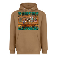 Toasted Coconut western nurse glitter leopard sunflowers Heavyweight Hoodie - BarkalooDesign