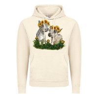 Vintage Artic baby goats Vintage Hoodie - RanaPortraitStore