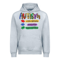 Heather Grey autism mama Urban Hoodie - Artiststas
