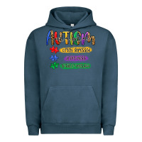Pigment Midnight Navy autism mama Urban Hoodie - Artiststas