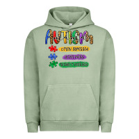 Pigment Oil Green autism mama Urban Hoodie - Artiststas
