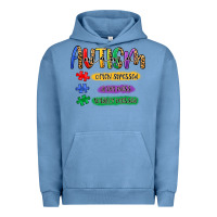 Pigment Pebble Blue autism mama Urban Hoodie - Artiststas