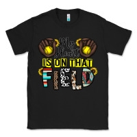 Black my heart is on that field Classic Tee - CowhideDigitalArt