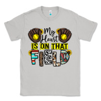 Moon Dust my heart is on that field Classic Tee - CowhideDigitalArt