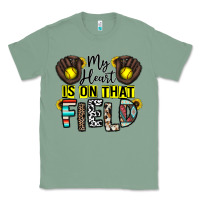 Sage my heart is on that field Classic Tee - CowhideDigitalArt