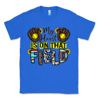 True Royal my heart is on that field Classic Tee - CowhideDigitalArt