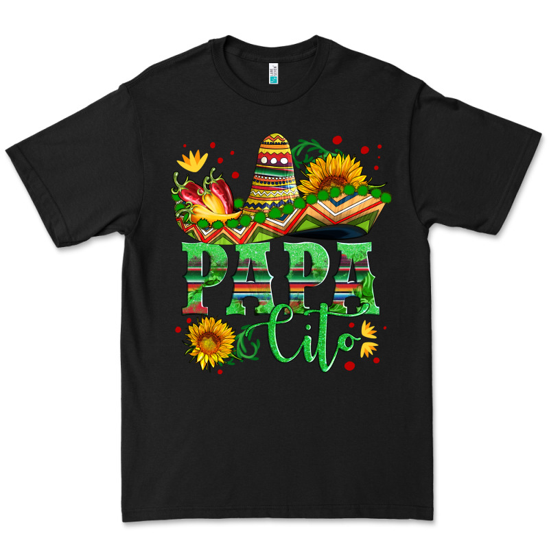 Papa Cito With Sunflowers And Sombrero Premium Tee by Artiststas | Teevron