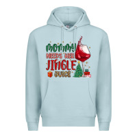 Blue Mist mommy needs her jingle juice Premium Hoodie - MaliasSmallBusiness