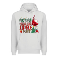 Dove Grey mommy needs her jingle juice Premium Hoodie - MaliasSmallBusiness