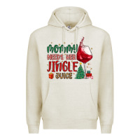 Oatmeal Heather mommy needs her jingle juice Premium Hoodie - MaliasSmallBusiness