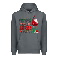Rock mommy needs her jingle juice Premium Hoodie - MaliasSmallBusiness