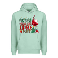 Seafoam mommy needs her jingle juice Premium Hoodie - MaliasSmallBusiness