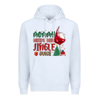 White mommy needs her jingle juice Premium Hoodie - MaliasSmallBusiness
