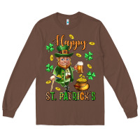 Chestnut Happy st. patricks day Long Sleeve Tee - Neo Western