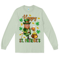 Matcha Happy st. patricks day Long Sleeve Tee - Neo Western
