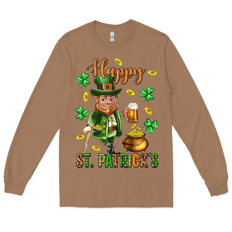 Happy St. Patricks Day Long Sleeve Tee by Neo Western | Teevron