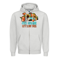 Dove Grey 4th grade let's do this Zipper Hoodie - JahusDesignShop