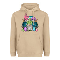 Mushroom easter gnomes farm truck Heavyweight Hoodie - Jasminsmagicworld
