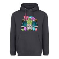 Smoke easter gnomes farm truck Heavyweight Hoodie - Jasminsmagicworld