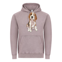 Vintage Zinc beagle Vintage Hoodie - RanaPortraitStore