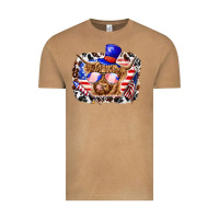 Vintage Camel 4th of july cow Vintage Tee - texasbilliewilder
