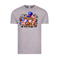 Vintage Zinc 4th of july cow Vintage Tee - texasbilliewilder