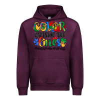 Mauve Wine color outside the lines Urban Hoodie - Artiststas