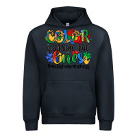 Navy color outside the lines Urban Hoodie - Artiststas