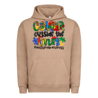 Pigment Burro color outside the lines Urban Hoodie - Artiststas