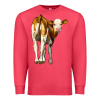 Cardinal simmental calf Premium Sweatshirt - LillyAllenDesigns