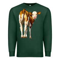 Sports Green simmental calf Premium Sweatshirt - LillyAllenDesigns