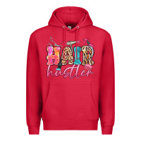 Cardinal hair hustler Premium Hoodie - MaliasSmallBusiness
