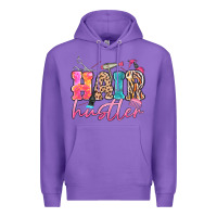 Purple hair hustler Premium Hoodie - MaliasSmallBusiness