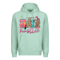 Seafoam hair hustler Premium Hoodie - MaliasSmallBusiness